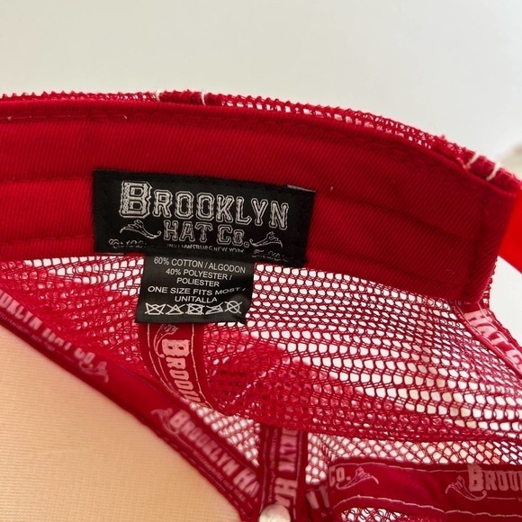 Brooklyn Hat Co Red California Love snap back OS - Picture 6 of 7